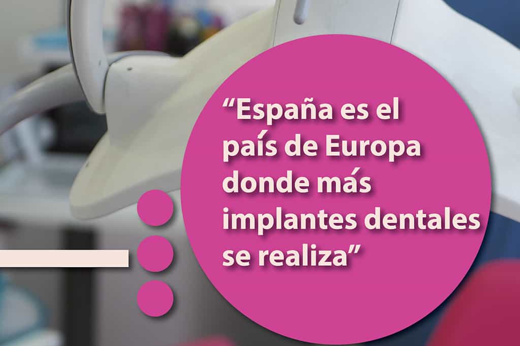 España es el país de Europa donde más implantes dentales se realiza
