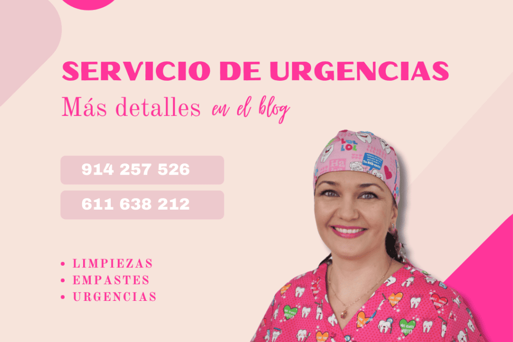 Nuestro servicio de urgencias disponible en la Clínica Dental Ensanche de Vallecas