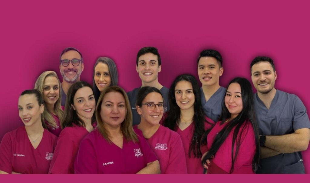 Equipo médico clinica dental ensanche de vallecas
