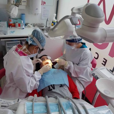 Equipo de la Clínica Dental Ensanche de Vallecas